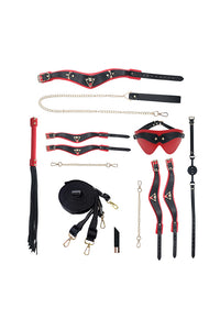 Thumbnail for Ouch International - Milan Collection - Bondage Kit with Bag - Black