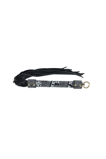 Ouch International - NY Collection - Flogger - Black - Stag Shop