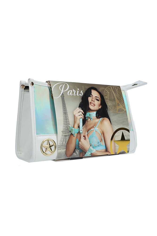 Ouch International - Paris Collection - Bondage Kit with Bag - Various Colors - Stag Shop