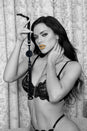 Ouch International - Rome Collection - Breathable Silicone Ball Gag - Black/Gold - Stag Shop