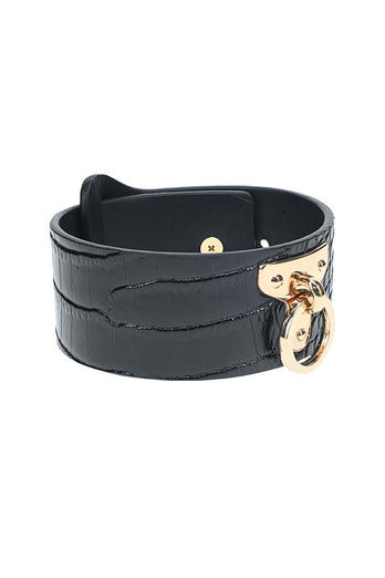 Ouch International - Rome Collection - Handcuffs - Black/Gold - Stag Shop