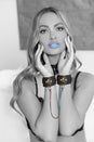 Ouch International - Venice Collection - Handcuffs - Black/Iridescent - Stag Shop
