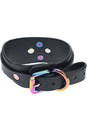 Ouch International - Venice Collection - Ankle Cuffs - Black/Iridescent - Stag Shop