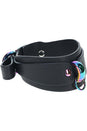 Ouch International - Venice Collection - Ankle Cuffs - Black/Iridescent - Stag Shop