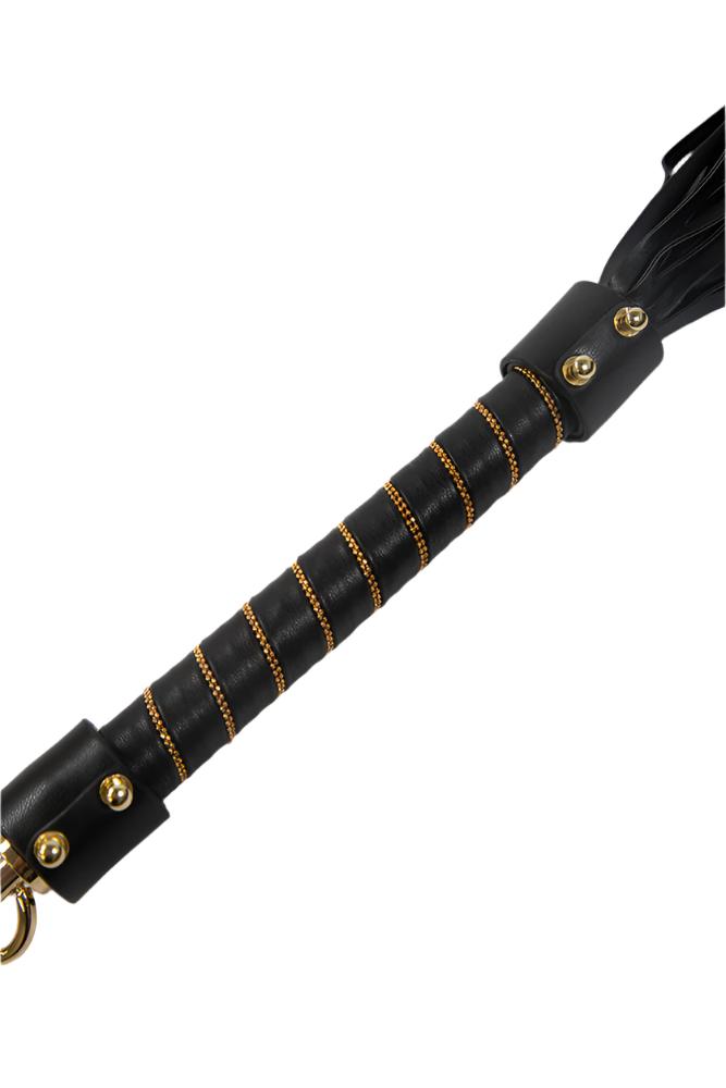 Ouch International - London Collection - Bondage Kit with Bag - Black/Gold - Stag Shop