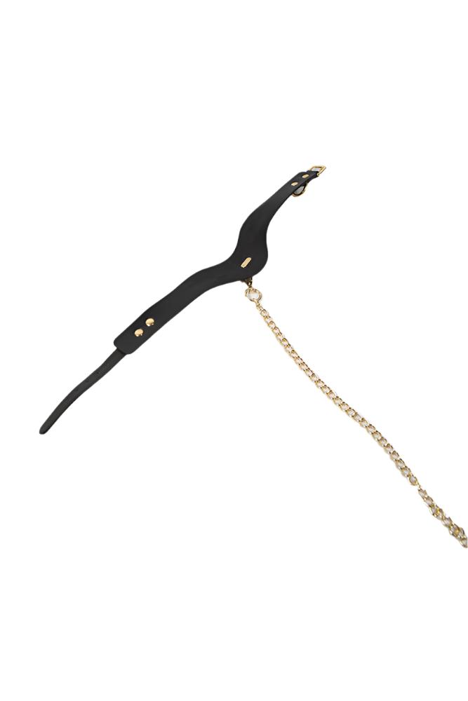 Ouch International - London Collection - Bondage Kit with Bag - Black/Gold