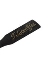 Ouch International - London Collection - Paddle - Black/Gold - Stag Shop