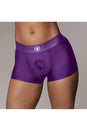 Ouch by Shots Toys - Vibrating Strap-on Boxer - Various Sizes & Colours - Stag Shop