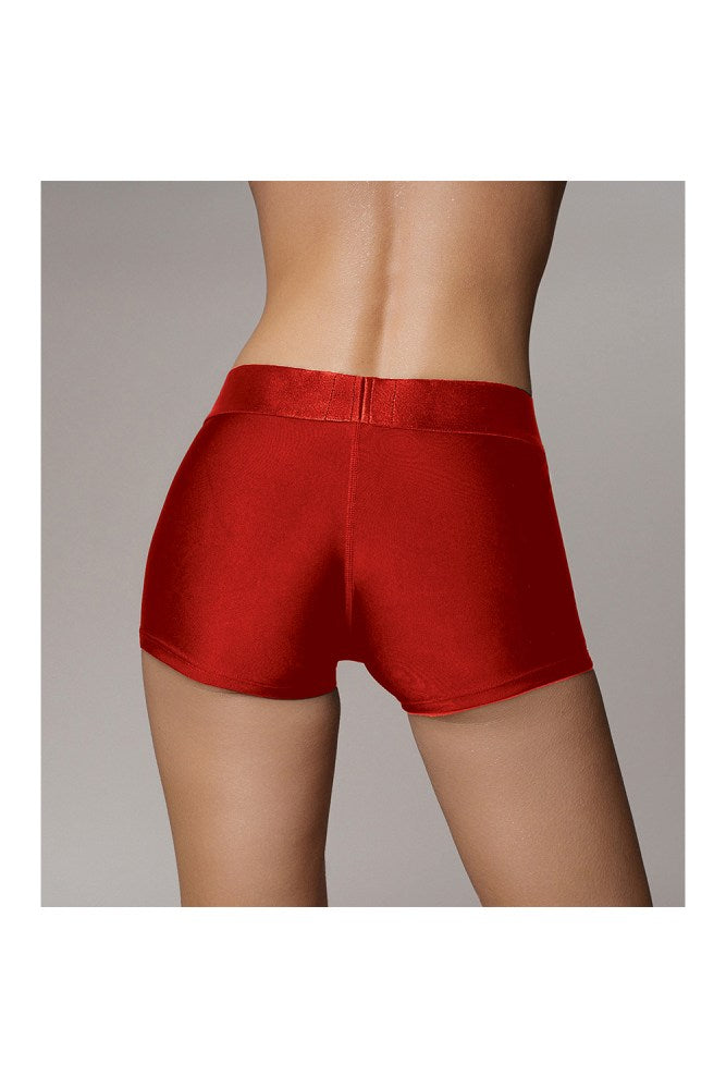 Ouch by Shots Toys - Vibrating Strap-on Boxer - Various Sizes & Colours - Stag Shop