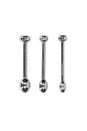Ouch by Shots Toys - Stainless Steel Urethral Sounding Plug Set - Stag Shop