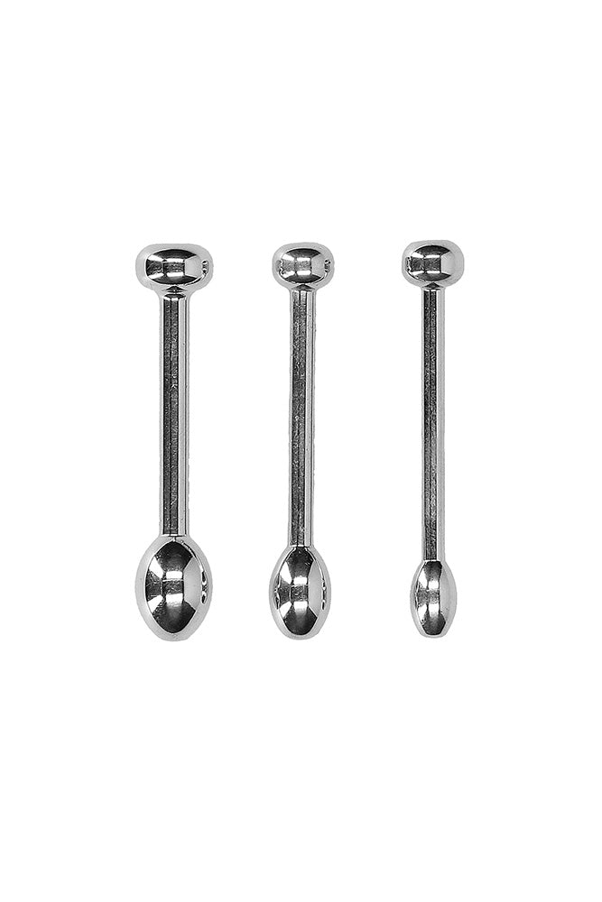 Ouch by Shots Toys - Stainless Steel Urethral Sounding Plug Set - Stag Shop