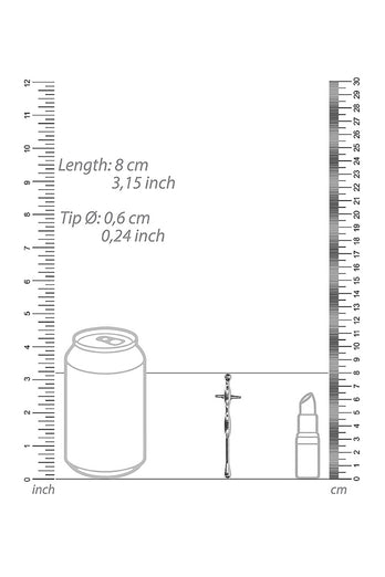 Ouch by Shots Toys - Stainless Steel Urethral Sounding Stick - Stag Shop