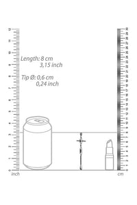 Thumbnail for Ouch by Shots Toys - Stainless Steel Urethral Sounding Stick - Stag Shop
