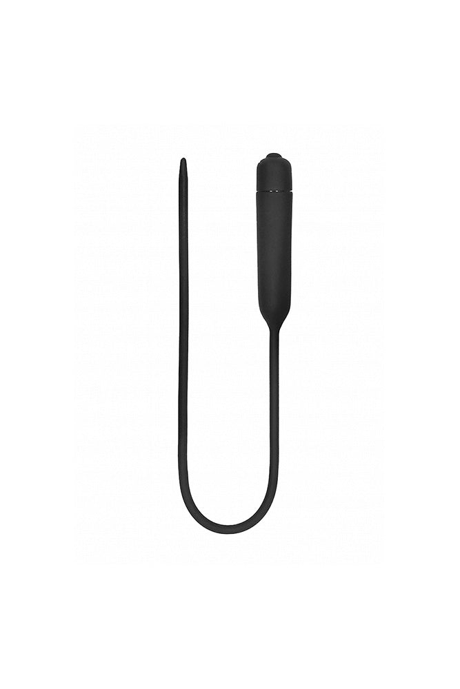 Ouch by Shots Toys - Extra Long Vibrating Silicone Urethral Sound - Stag Shop