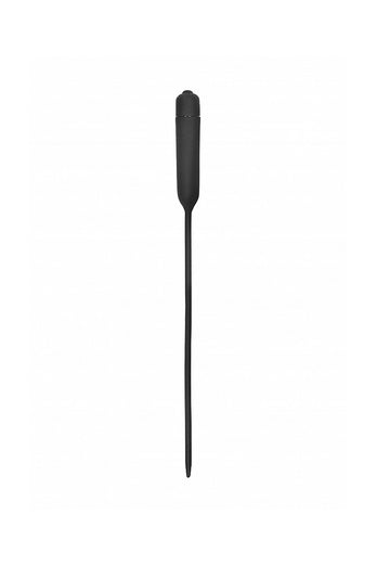 Ouch by Shots Toys - Extra Long Vibrating Silicone Urethral Sound - Stag Shop