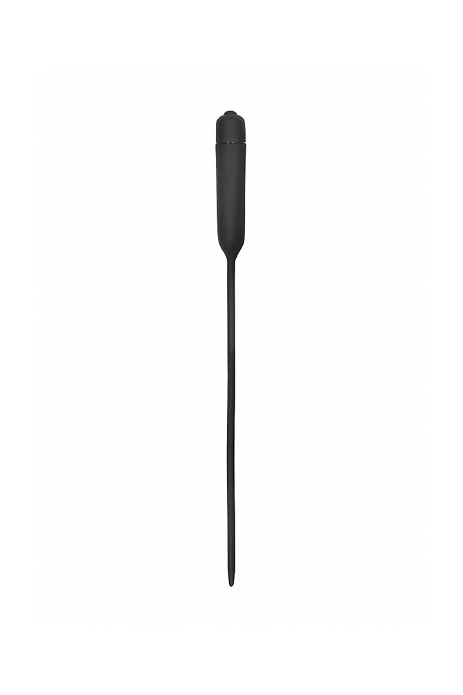 Ouch by Shots Toys - Extra Long Vibrating Silicone Urethral Sound - Stag Shop