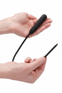 Thumbnail for Ouch by Shots Toys - Extra Long Vibrating Silicone Urethral Sound - Stag Shop