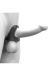 Oxballs - 360 Dual Cock Ring & Ball Sling - Purple - Stag Shop
