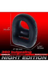 Oxballs - 360 Dual Cock Ring & Ball Sling - Purple - Stag Shop