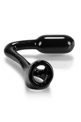 Oxballs - Atomic Jock - Ass-X Asslock Cock Ring & Plug - Black - Stag Shop
