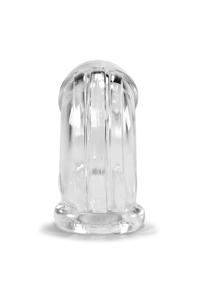 Oxballs - Atomic Jock - Cock-Lock Cock Cage - Clear - Stag Shop