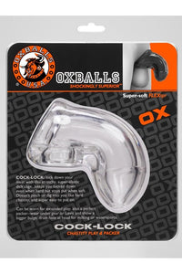 Thumbnail for Oxballs - Atomic Jock - Cock-Lock Cock Cage - Clear - Stag Shop