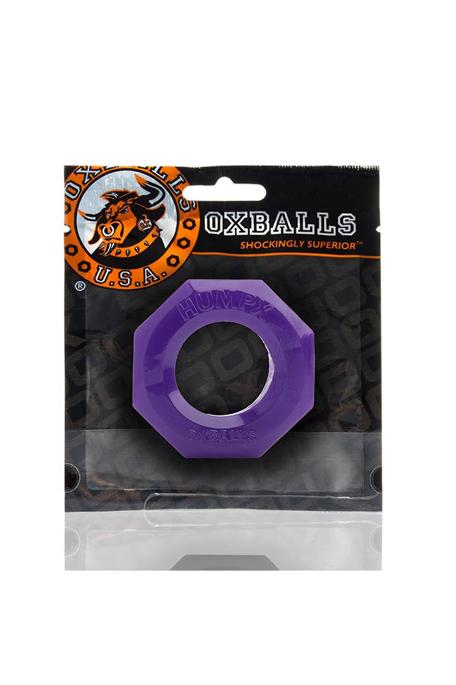 Oxballs - Hump-X Stretch Cock Ring - Purple - Stag Shop