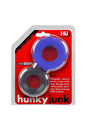 Oxballs - Hunkyjunk - Cog 2-Pack Cock Rings - Assorted - Stag Shop