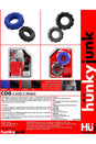 Oxballs - Hunkyjunk - Cog 2-Pack Cock Rings - Assorted - Stag Shop