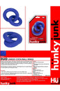 Oxballs - Hunkyjunk - Duo Linked Cock & Ball Ring - Cobalt - Stag Shop