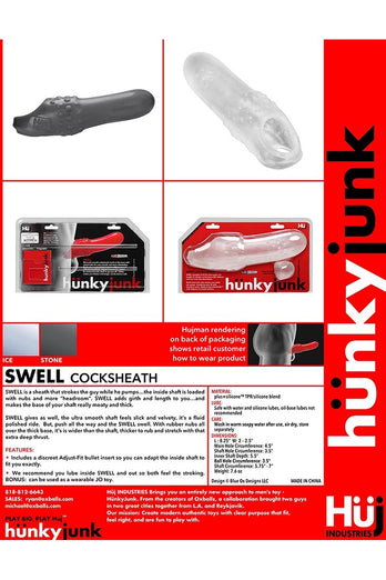 Oxballs - Hunkyjunk - Swell Cocksheath - Clear - Stag Shop
