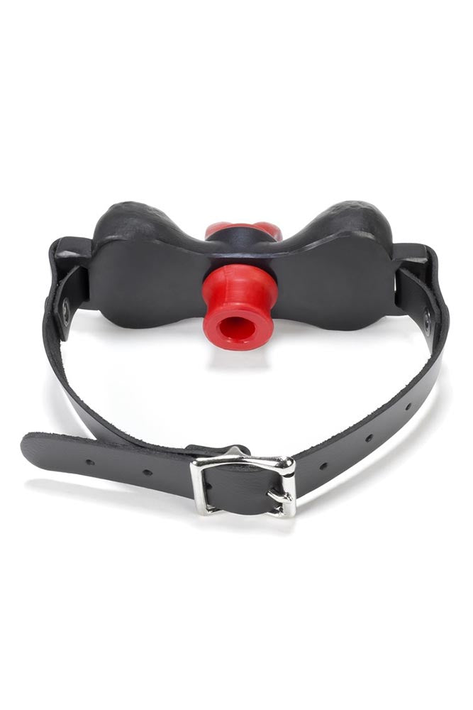 Oxballs - Milkbone Silicone Gag - Black - Stag Shop