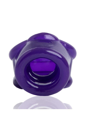 Oxballs - Powersling Cock Ring w/ Ball Stretcher - Purple - Stag Shop