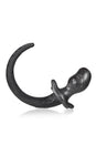 Oxballs - Soft Puppy Tail Anal Plug- Pug Small - Black - Stag Shop