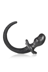 Thumbnail for Oxballs - Soft Puppy Tail Anal Plug- Pug Small - Black - Stag Shop