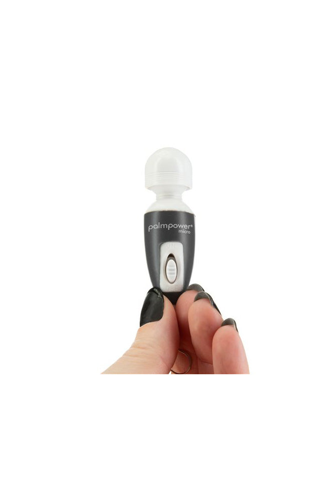 Palmpower - Micro Massager Earring 1PC - Black/White - Stag Shop