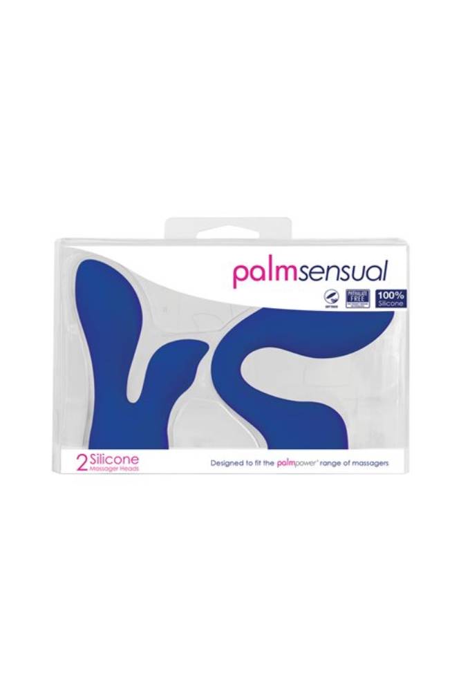 PalmPower - PalmSensual -  Massager Attachment Set - 2 PC - Various Colours - Stag Shop