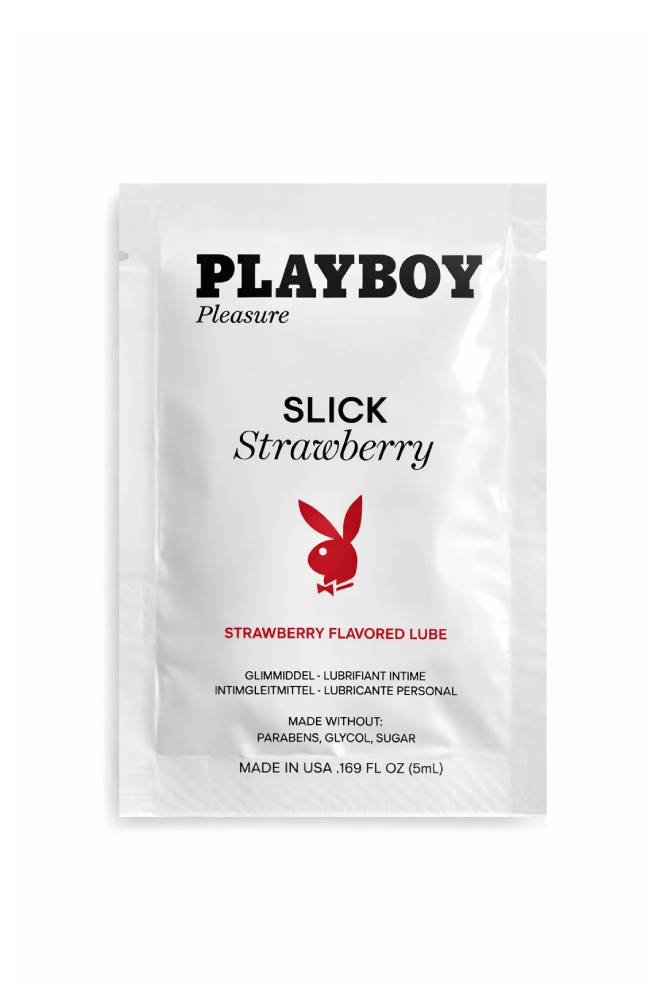 Slick Strawberry Lube Pack - Stag Shop