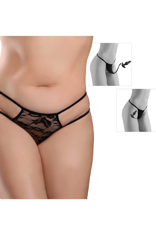 Pipedream - Hookup Panties - Crotchless Pleasure Panties with Clitoral | Stag Shop Pipedream - Hookup Panties - Crotchless Pleasure Panties with Clitoral | Stag Shop