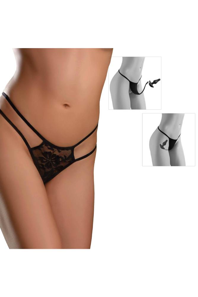 Pipedream - Hookup Panties - Crotchless Pleasure Panties with Clitoral