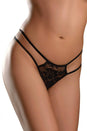 Pipedream - Hookup Panties - Crotchless Pleasure Panties with Clitoral Beads & Attachable Butt Plug - Size S-L - Stag Shop