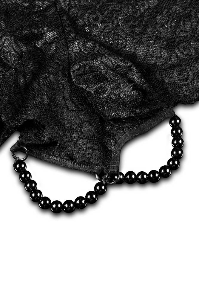 Pipedream - Hookup Panties - Pleasure Pearl Boy Shorts with Stimulating Pearls - Size S-L - Stag Shop