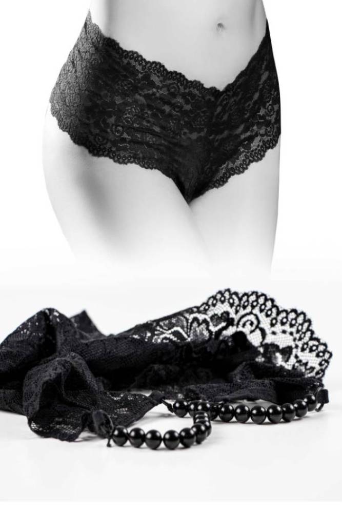 Pipedream - Hookup Panties - Pleasure Pearl Boy Shorts with Stimulating Pearls - Size S-L - Stag Shop