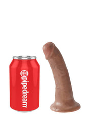 Pipedream - King Cock - Ultra Realistic Dildo - 6 inch - Tan - Stag Shop