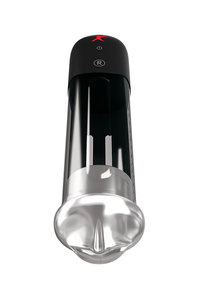 PDX - Elite - Blowjob Power Pump Vibrating Suction Stroker - Stag Shop