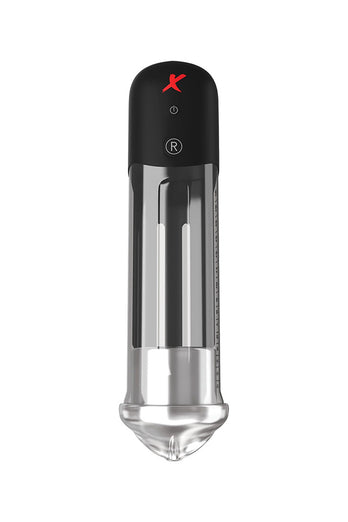 PDX - Elite - Blowjob Power Pump Vibrating Suction Stroker - Stag Shop