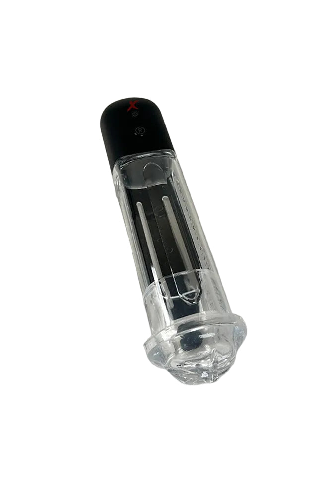 PDX - Elite - Blowjob Power Pump Vibrating Suction Stroker - Stag Shop