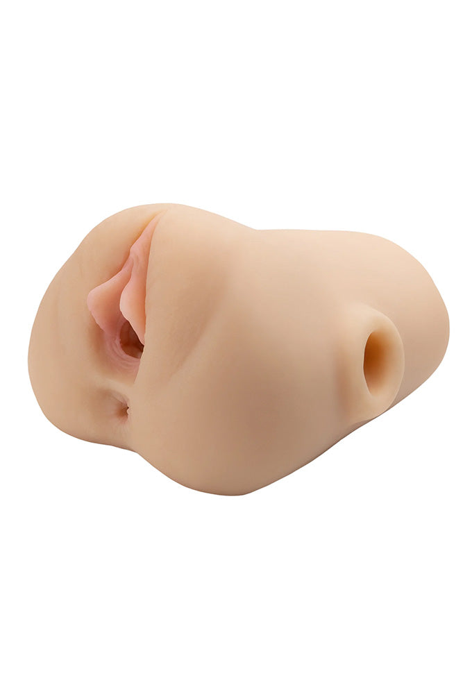 PDX - Double Pounder Vibrating Squeeze Stroker - Stag Shop