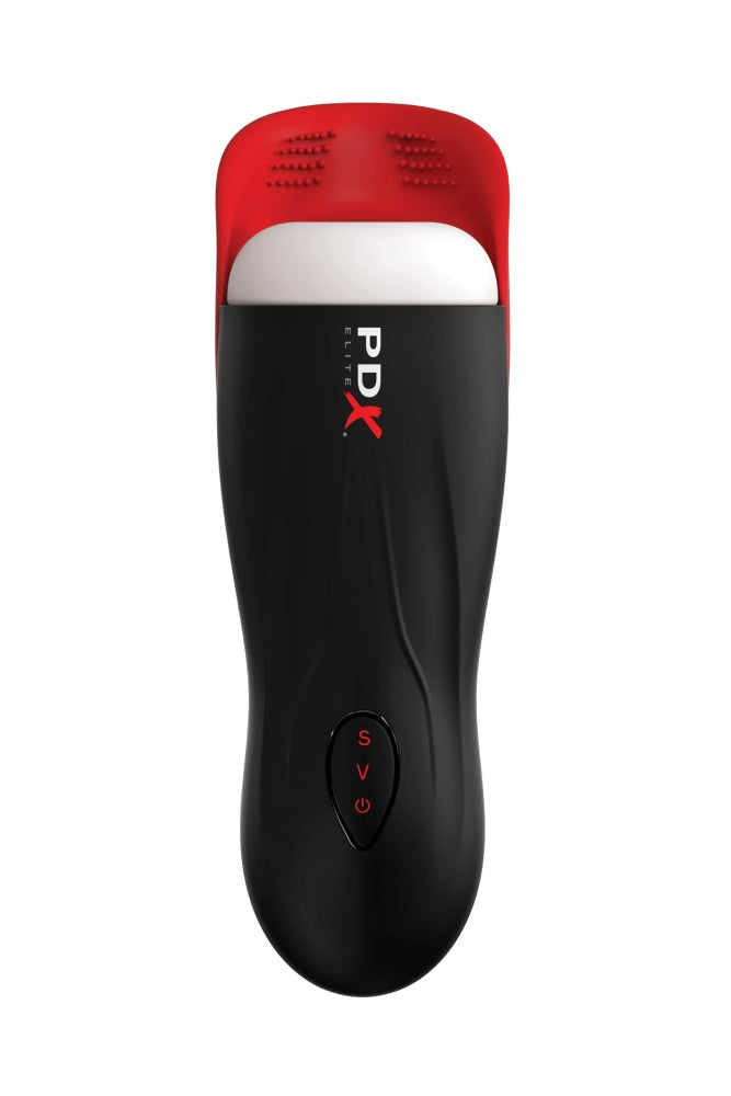 PDX - PDX Elite - Fap-O-Matic Pro Sucking & Vibrating Masturbator - Stag Shop