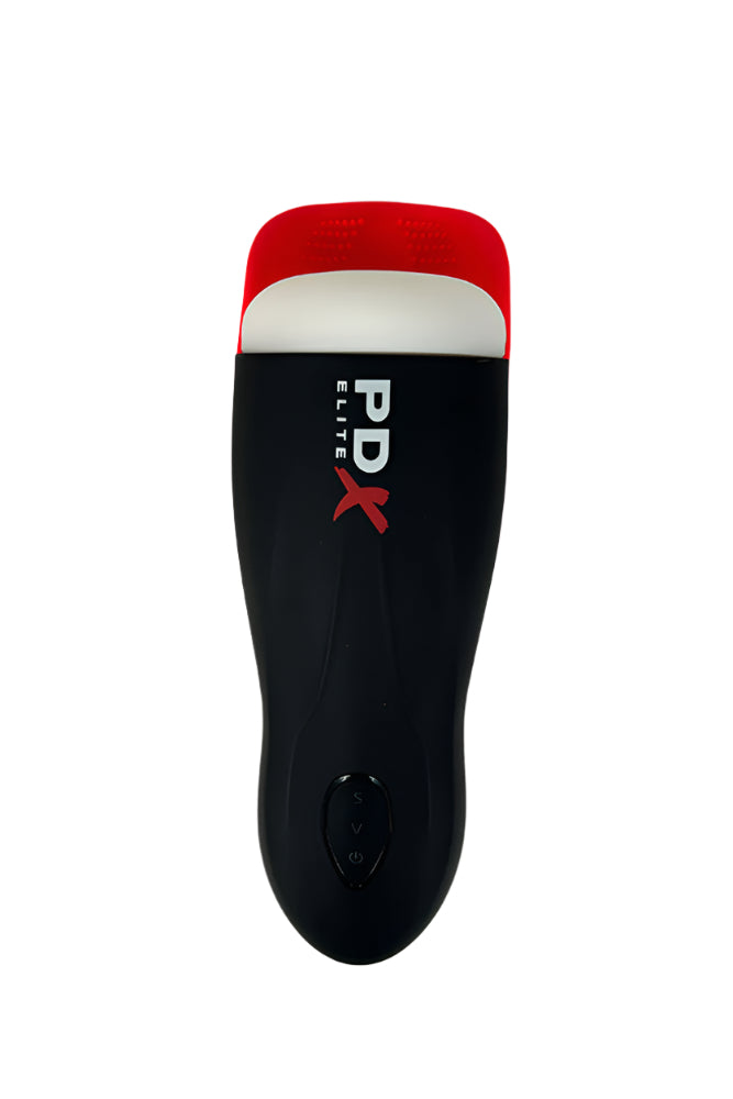 PDX - PDX Elite - Fap-O-Matic Pro Sucking & Vibrating Masturbator - Stag Shop